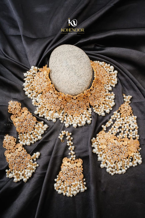 Jhumar Bridal Collar Oval